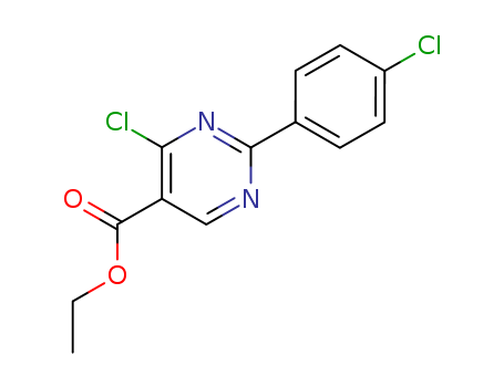 4-Chloro-2-(4-chloro-phenyl)-pyriMidine-5-carboxylic acid ethyl ester