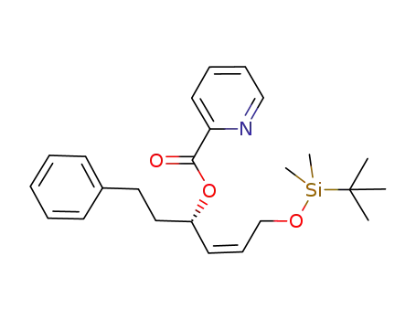 (S,Z)-6-[(tert-butyldimethylsilyl)oxy]-1-phenylhex-4-en-3-yl pyridine-2-carboxylate