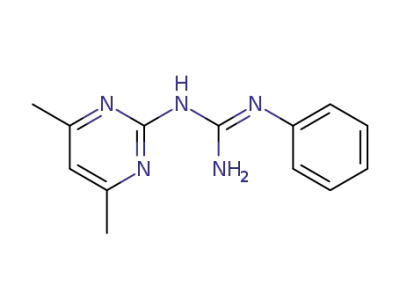 1-(4,6-ジメチル-2-ピリミジニル)-3-フェニルグアニジン