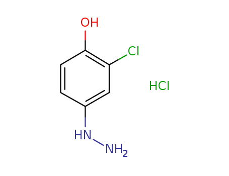 2-chloro-4-hydrazinophenol hydrochloride