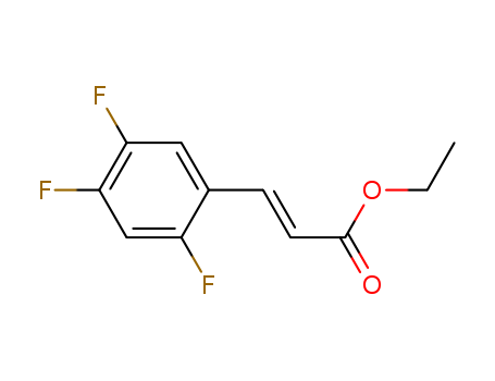 2-Propenoic acid, 3-(2,4,5-trifluorophenyl)-, ethyl ester, (2E)-(882856-63-5)