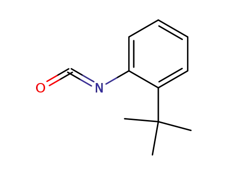 Molecular Structure of 56309-60-5 (2-(TERT-BUTYL)PHENYL ISOCYANATE)