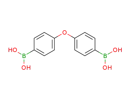 Molecular Structure of 19014-29-0 (4,4'-OXYBIS(1,4-BENZENE)DIBORONIC ACID)