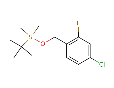 (4-chloro-2-fluorobenzyloxy)(tert-butyl)dimethylsilane