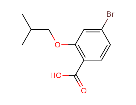 4-Bromo-2-isobutoxybenzoic acid