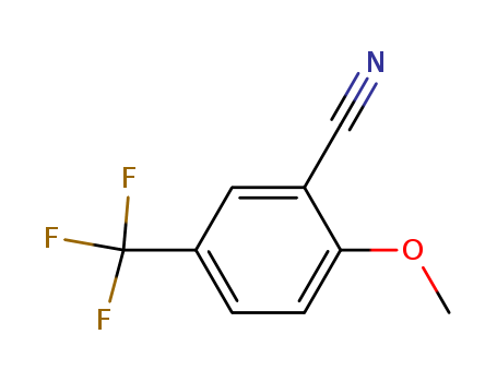 2-Methoxy-5-(trifluoromethyl)benzonitrile cas  34636-92-5