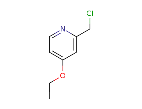Molecular Structure of 159996-13-1 (2-(Chloromethyl)-4-ethoxypyridine)