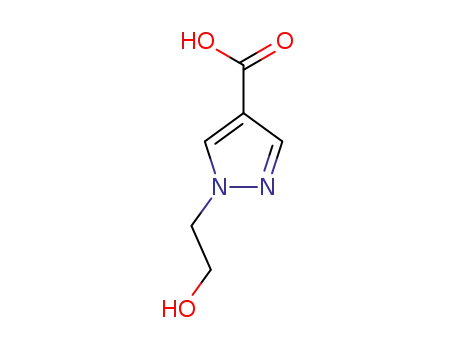Molecular Structure of 1006469-47-1 (1-(2-hydroxyethyl)-1H-pyrazole-4-carboxylic acid)