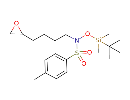 Molecular Structure of 1028432-07-6 (C<sub>19</sub>H<sub>33</sub>NO<sub>4</sub>SSi)