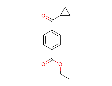 Molecular Structure of 863769-67-9 (4-CARBOETHOXYPHENYL CYCLOPROPYL KETONE)