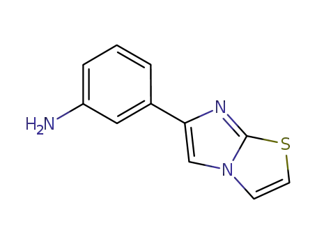 3-Imidazo[2,1-b][1,3]thiazol-6-ylaniline