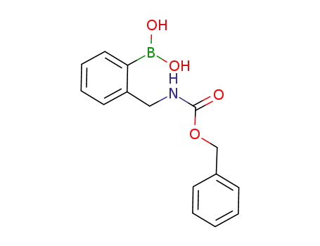 2-((벤질옥시카르보닐아미노)메틸)페닐보론산