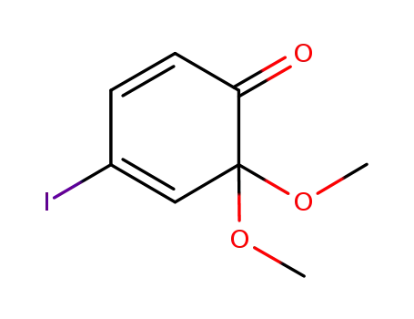 6,6-dimethoxy-4-iodocyclohexa-2,4-dienone