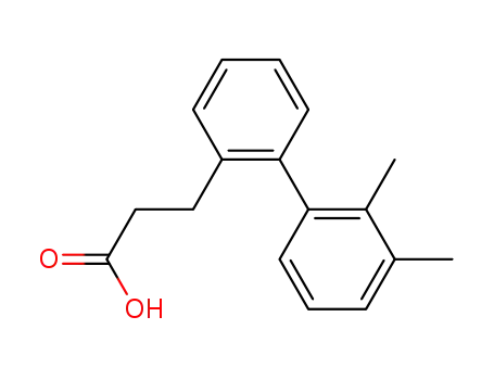 3-(2',3'-dimethyl-biphenyl-2-yl)-propionic acid