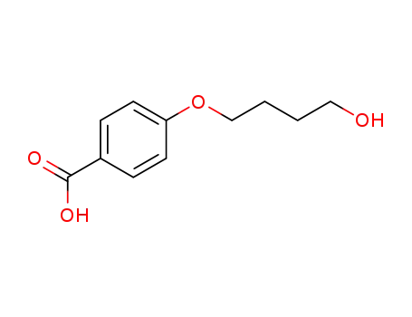 Molecular Structure of 23873-49-6 (Benzoic acid, 4-(4-hydroxybutoxy)-)