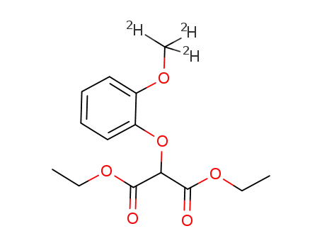 d3-2-(2-methoxyphenoxy)propanedioic acid diethyl ester
