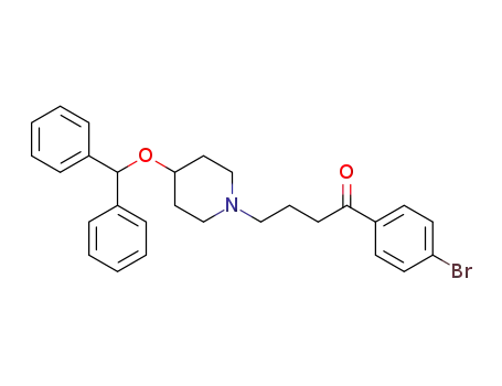 1-(4-Bromophenyl)-4-[4-(diphenylmethoxy)piperidin-1-yl]butan-1-one