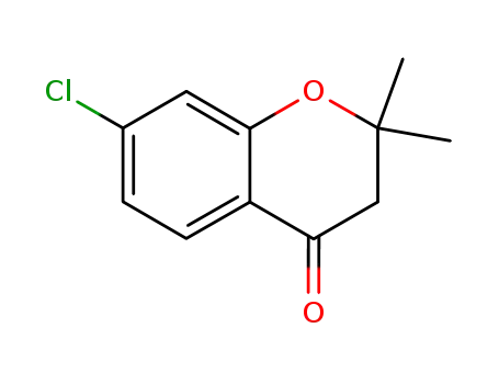 4H-1-Benzopyran-4-one, 7-chloro-2,3-dihydro-2,2-dimethyl-