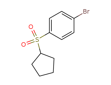 1-BroMo-4-(cyclopentylsulfonyl)benzene