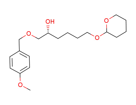 2-Hexanol,
1-[(4-methoxyphenyl)methoxy]-6-[(tetrahydro-2H-pyran-2-yl)oxy]-, (2R)-