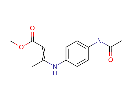 methyl 3-{[4-(acetylamino) phenyl]amino}but-2-enoate