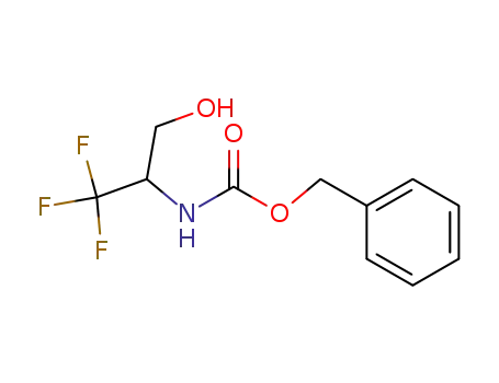 (2-hydroxy-1-trifluoromethylethyl)carbamic acid benzyl ester