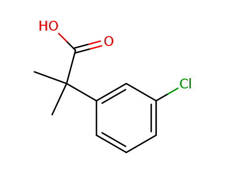 2-(3-Chlorophenyl)-2-methylpropanoic acid