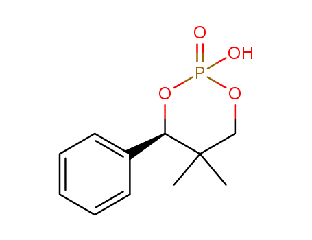(2R,4R)-5,5-DIMETHYL-2-HYDROXY-4-PHENYL-1,3,2-DIOXAPHOSPHORINAN 2-OXIDE