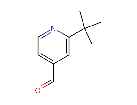 Molecular Structure of 1023812-90-9 (2-tert-butylisonicotinaldehyde)