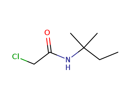 2-chloro-N-(1,1-dimethylpropyl)acetamide(SALTDATA: FREE)