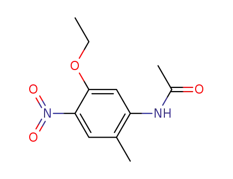Molecular Structure of 361162-91-6 (Acetamide, N-(5-ethoxy-2-methyl-4-nitrophenyl)-)