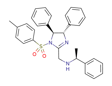 (1S)-N-{[(4S,5S)-4,5-dihydro-4,5-diphenyl-1-tosyl-1H-imidazol-2-yl]methyl}-1-phenylethanamine