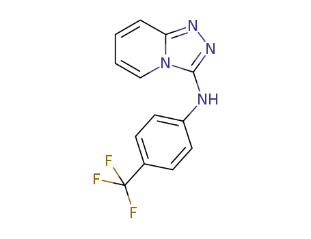 N-(4-(trifluoromethyl)phenyl)-[1,2,4]triazolo[4,3-a]pyridin-3-amine