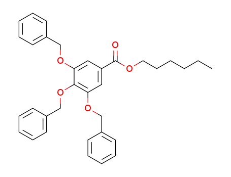 hexyl 3,4,5-tribenzyloxybenzoate