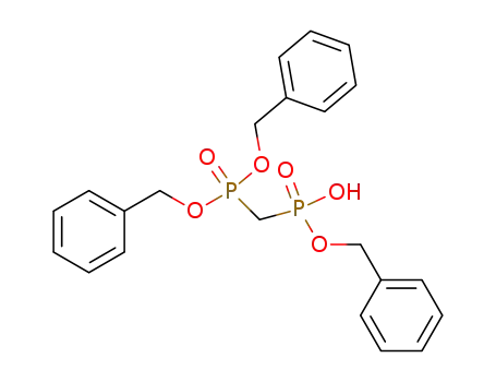 <<Bis(benzyloxy)phosphoryl>methyl>phosphonic acid monobenzyl ester