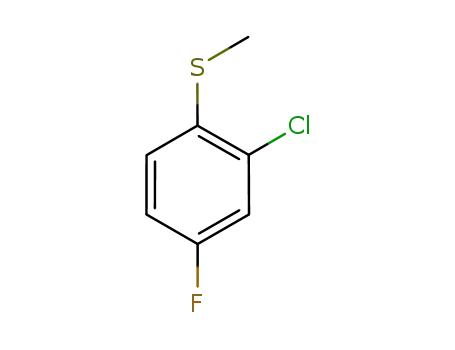 Benzene, 2-chloro-4-fluoro-1-(methylthio)-