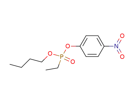 Molecular Structure of 71002-67-0 (1-(butoxy-ethyl-phosphoryl)oxy-4-nitro-benzene)