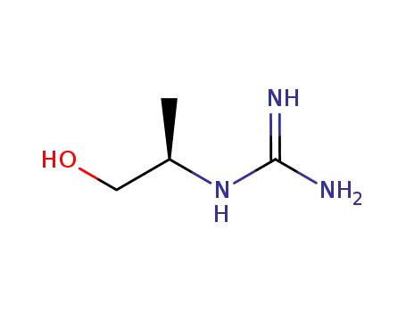 Molecular Structure of 865304-97-8 (Guanidine, [(1R)-2-hydroxy-1-methylethyl]-)