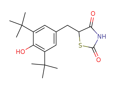 2,4-Thiazolidinedione,
5-[[3,5-bis(1,1-dimethylethyl)-4-hydroxyphenyl]methyl]-