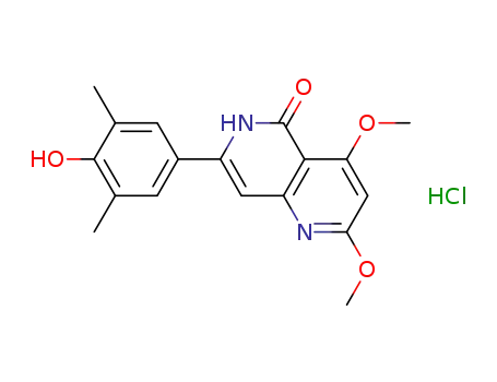 7-(4-hydroxy-3,5-dimethylphenyl)-2,4-dimethoxy-1,6-naphthyridin-5(6H)-one hydrochloride