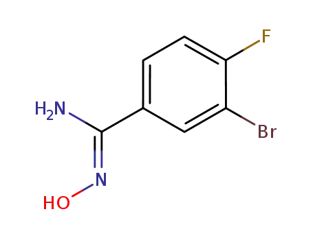 3-Bromo-4-fluorobenzamidoxime