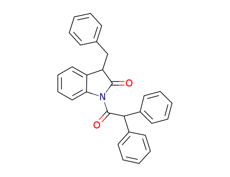 Molecular Structure of 1094900-68-1 (1-diphenylacetyl-3-benzyloxindole)
