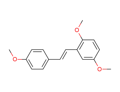 Benzene, 1,4-dimethoxy-2-[(1E)-2-(4-methoxyphenyl)ethenyl]-