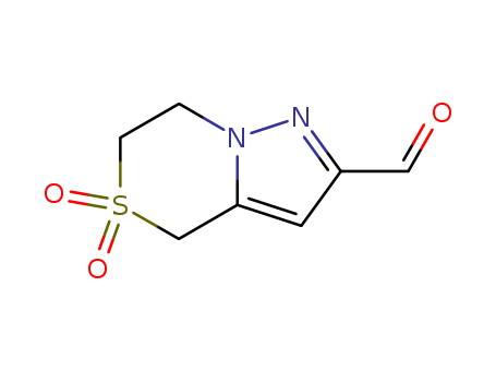 6,7-Dihydro-4H-pyrazolo[5,1-c][1,4]thiazine-2-carbaldehyde 5,5-dioxide