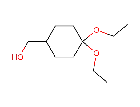 4,4-diethoxycyclohexanemethanol