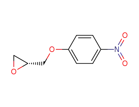 Molecular Structure of 125279-81-4 ((R)-2-((4-NITROPHENOXY)METHYL)OXIRANE)
