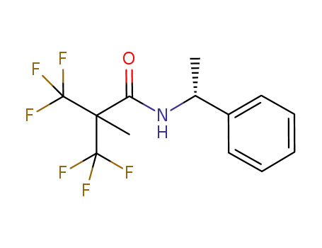(R)-2,2-di(trifluoromethyl)-N-(1-phenylethyl)propanamide