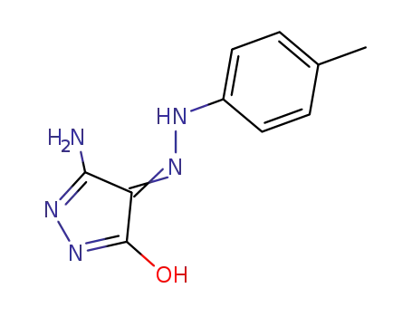 1H-Pyrazole-4,5-dione, 3-amino-, 4-[(4-methylphenyl)hydrazone]