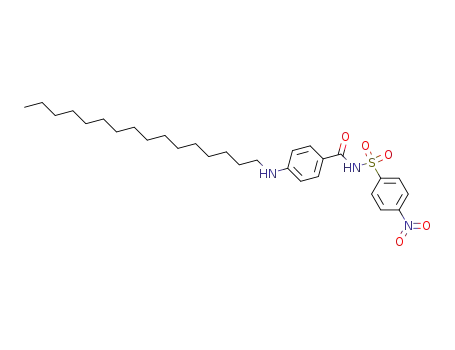 Benzamide, 4-(hexadecylamino)-N-[(4-nitrophenyl)sulfonyl]-