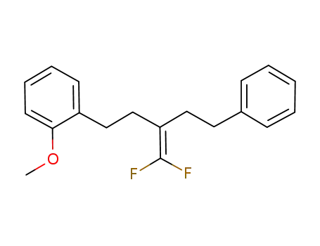 1,1-difluoro-4-(2-methoxyphenyl)-2-(2-phenylethyl)but-1-ene